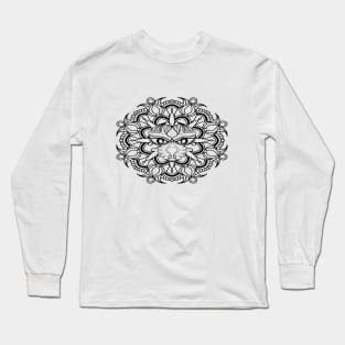 Mandala - Concentration - Yoga Long Sleeve T-Shirt